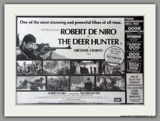 Deer Hunter (The). Vintage Advert 1979 (ref AD50333)