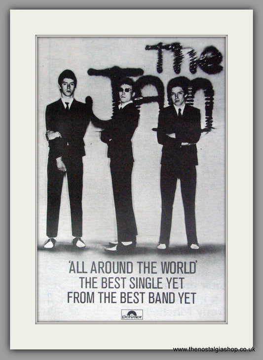 Jam (The) All Around The World. Vintage Advert 1977 (ref AD50440)
