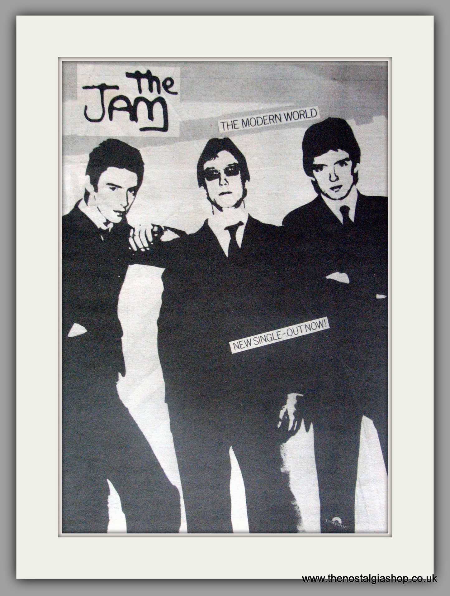 Jam (The) Modern World. Vintage Advert 1977 (ref AD50442)