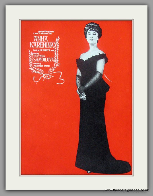 Anna Karenina. Original advert 1968 (ref AD50493)