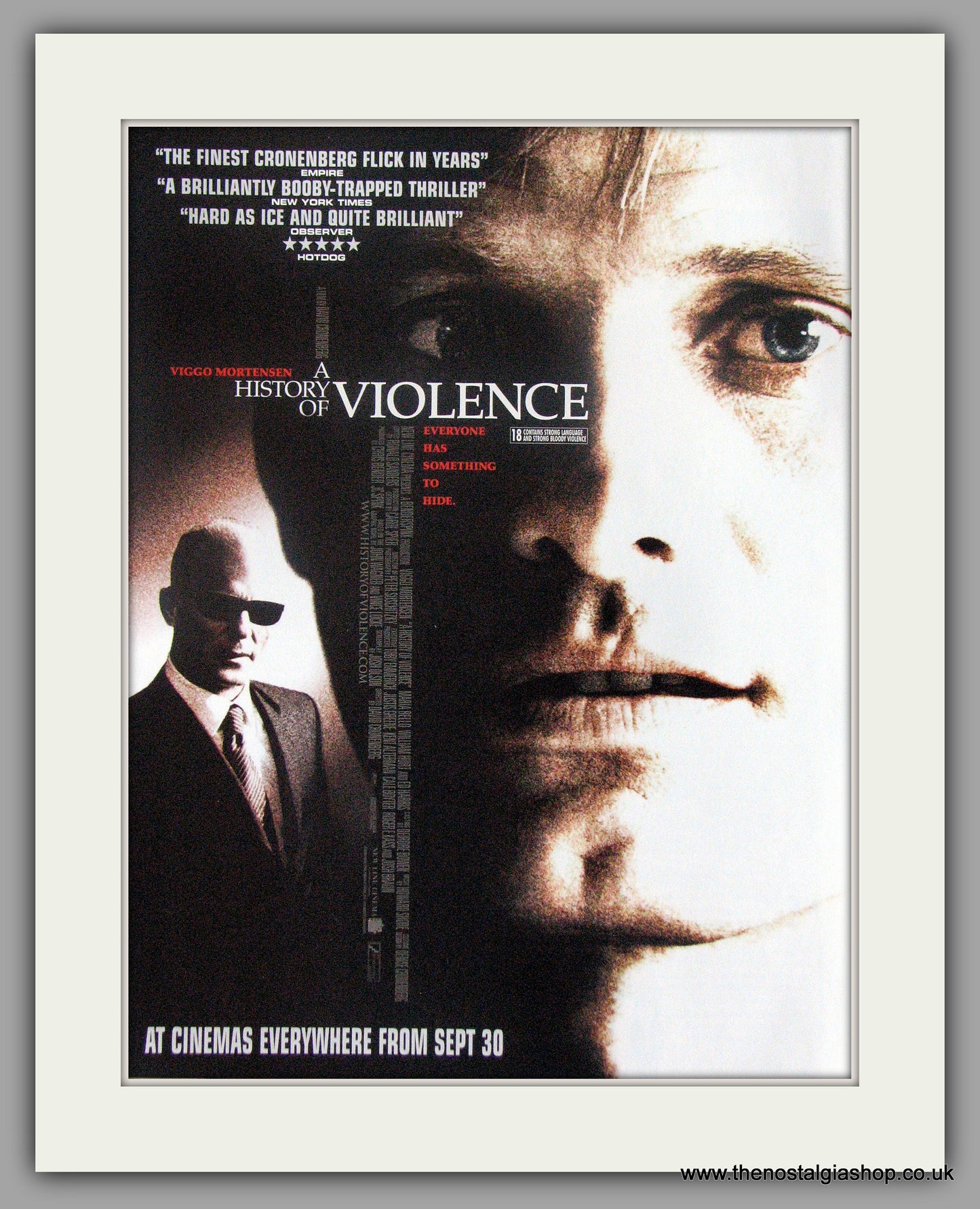 A History Of Violence. Original advert 2005 (ref AD50494)