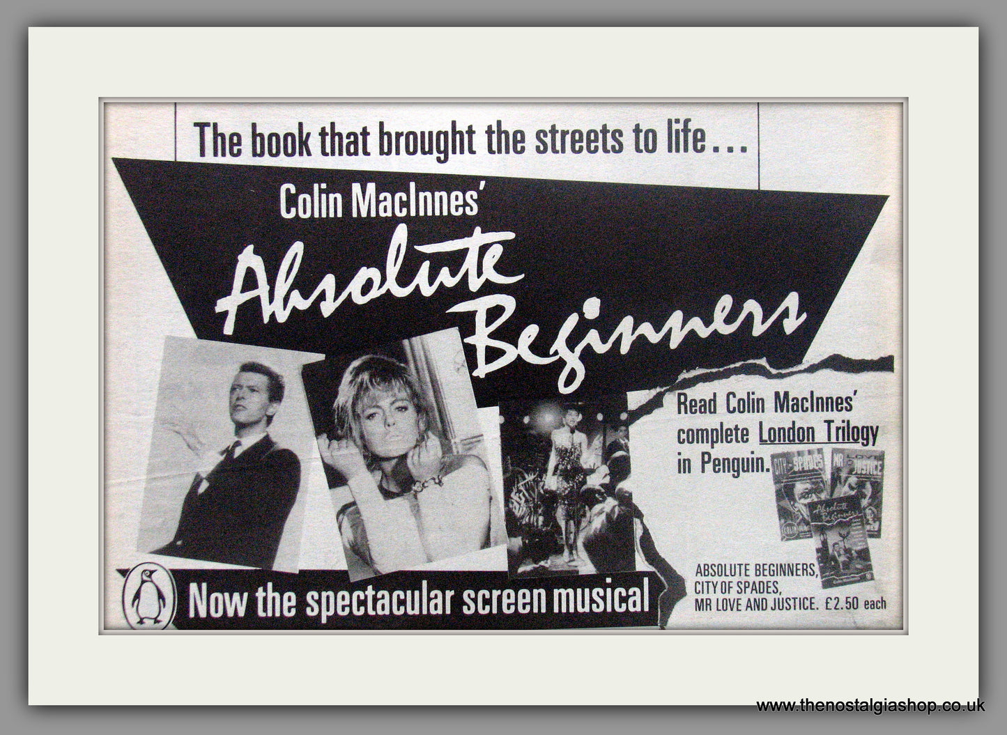 Absolute Beginners. Original advert 1986 (ref AD50502)