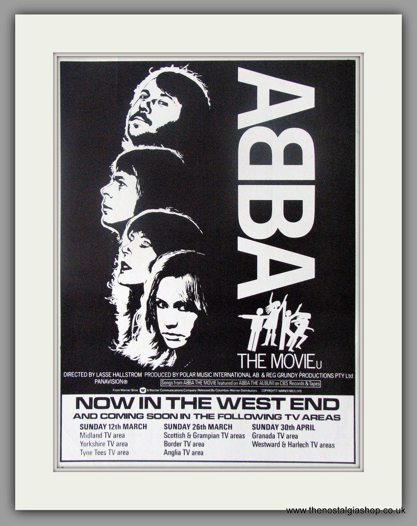 Abba The Movie. Original advert 1978 (ref AD50505)