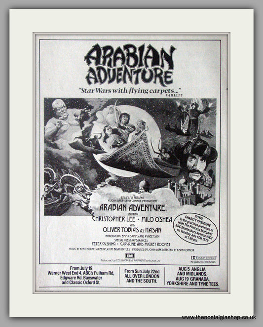 Arabian Adventure.  Original Advert 1979 (ref AD50546)