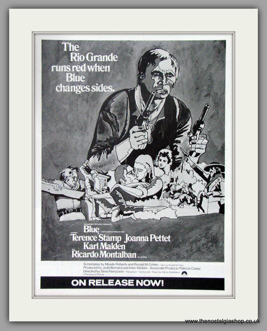 Blue. Original Advert 1968 (ref AD50555)