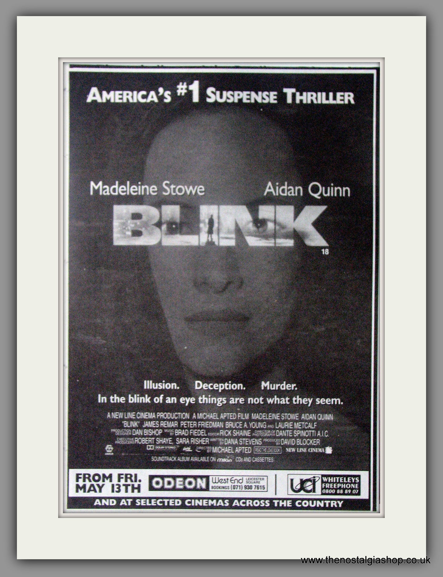 Blink. Original Advert 1994 (ref AD50591)