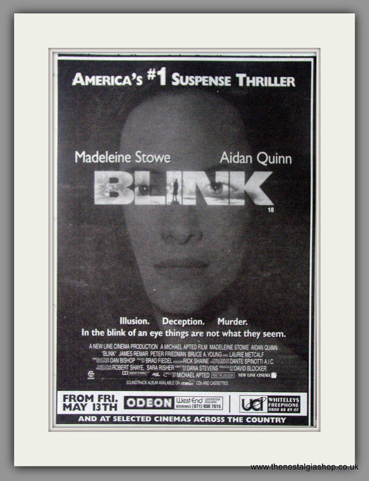Blink. Original Advert 1994 (ref AD50591)