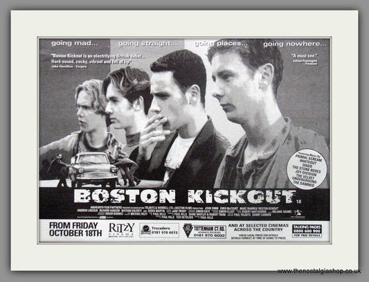 Boston Kickout. Original Advert 1996 (ref AD50594)
