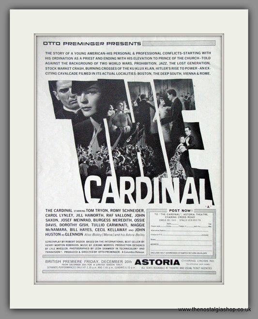 Cardinal (The). Original Advert 1964 (ref AD50603)