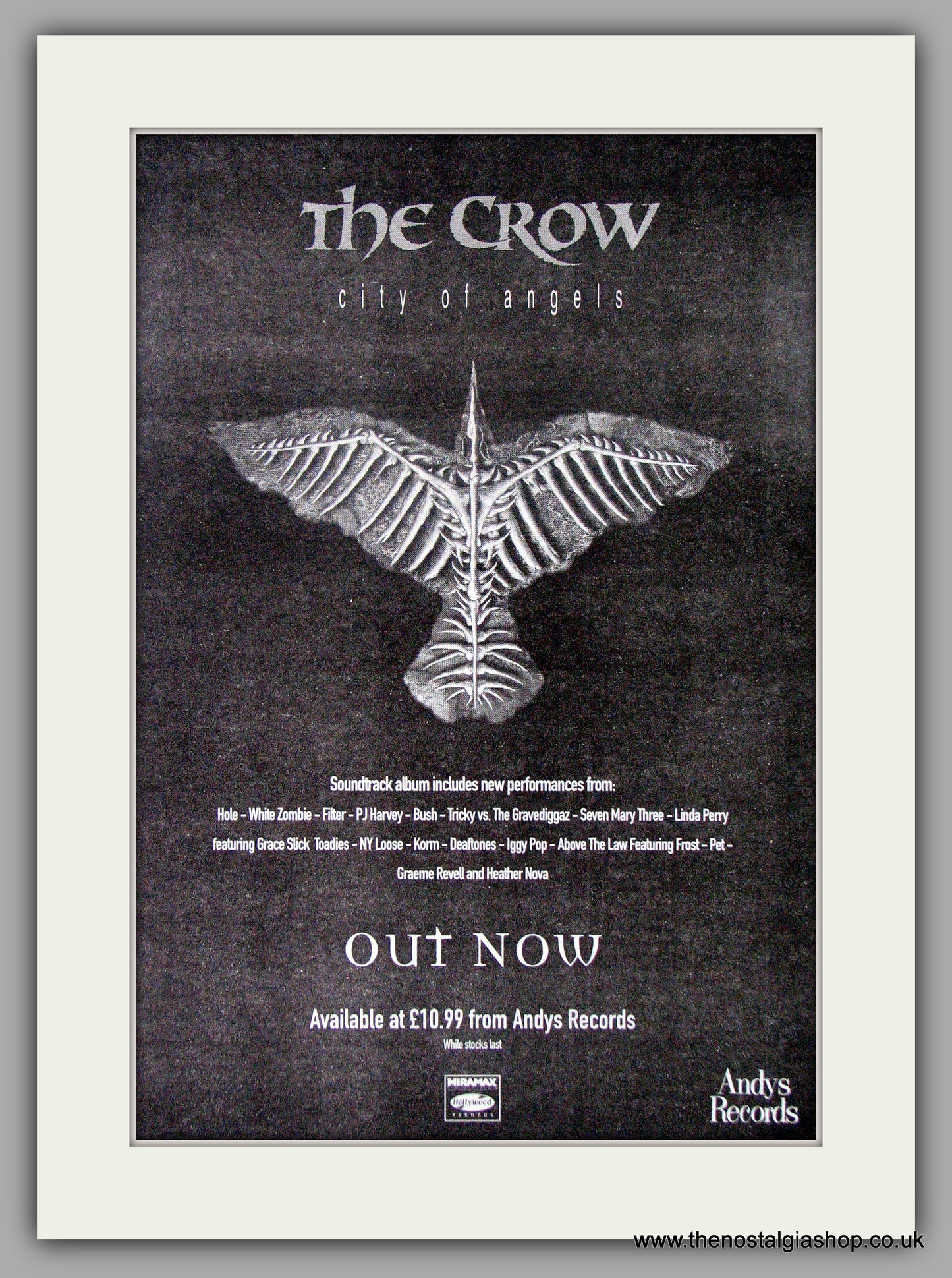 Crow (The), Original Advert 1996 advert (AD50615)