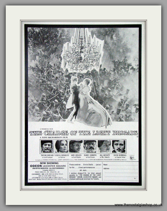 Charge Of The Light Brigade (The). Original Advert 1968 advert (AD50621)