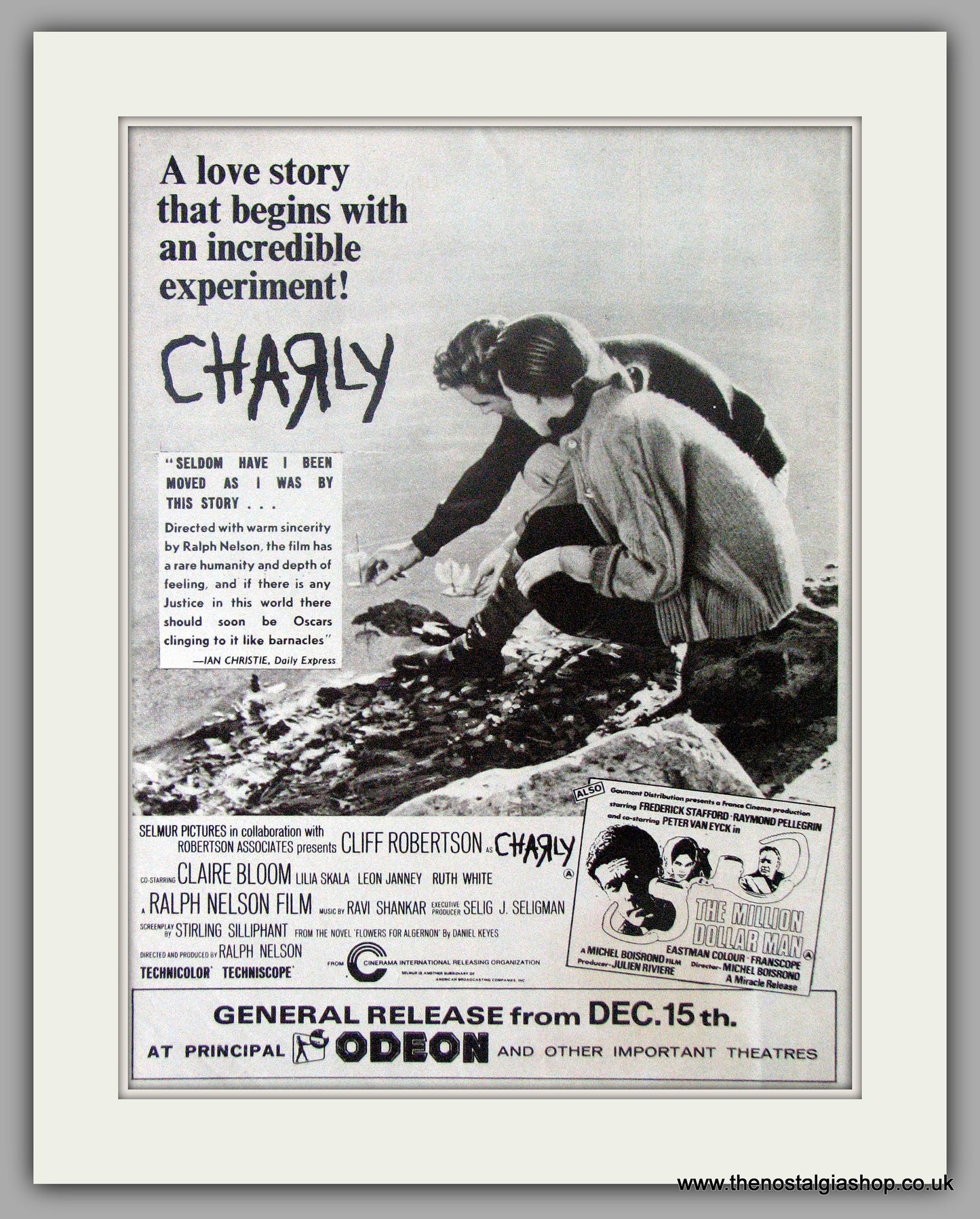 Charly. Original Advert 1969 (AD50635)