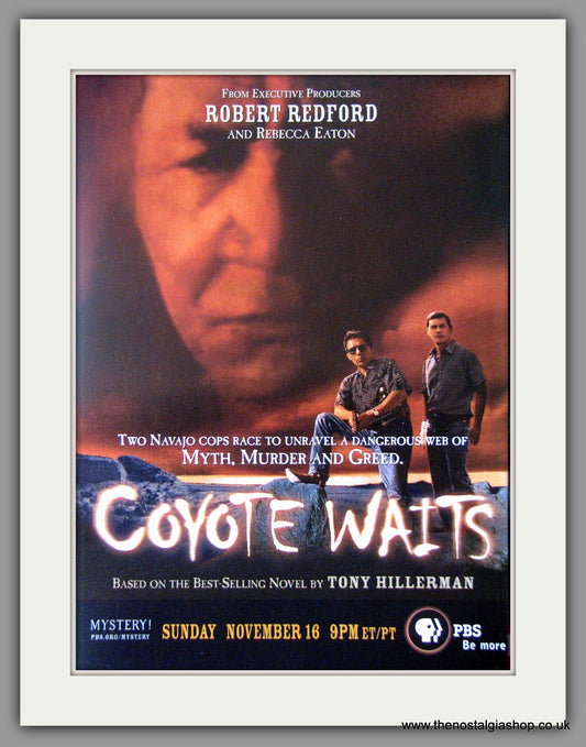 Coyote Waits. Original Advert 2003 (AD50639)