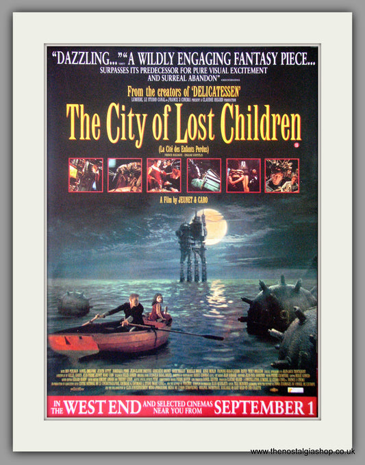 City Of Lost Children (The). Original Advert 1995 (AD50643)