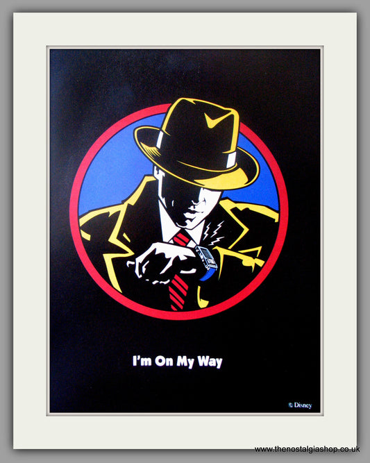 Dick Tracy Set of 2 Original adverts from 1990 (AD50650)