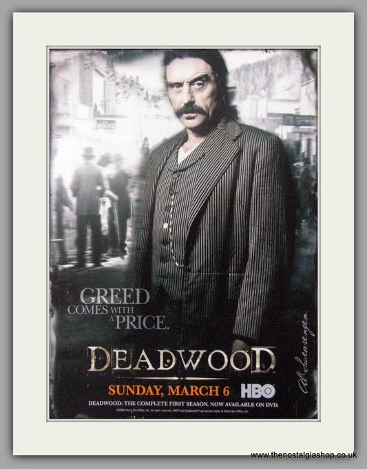 Deadwood. Original Advert 2005 (AD50653)