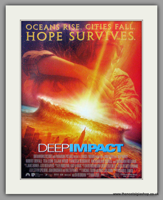 Deep Impact. Original Advert 1998 (AD50657)
