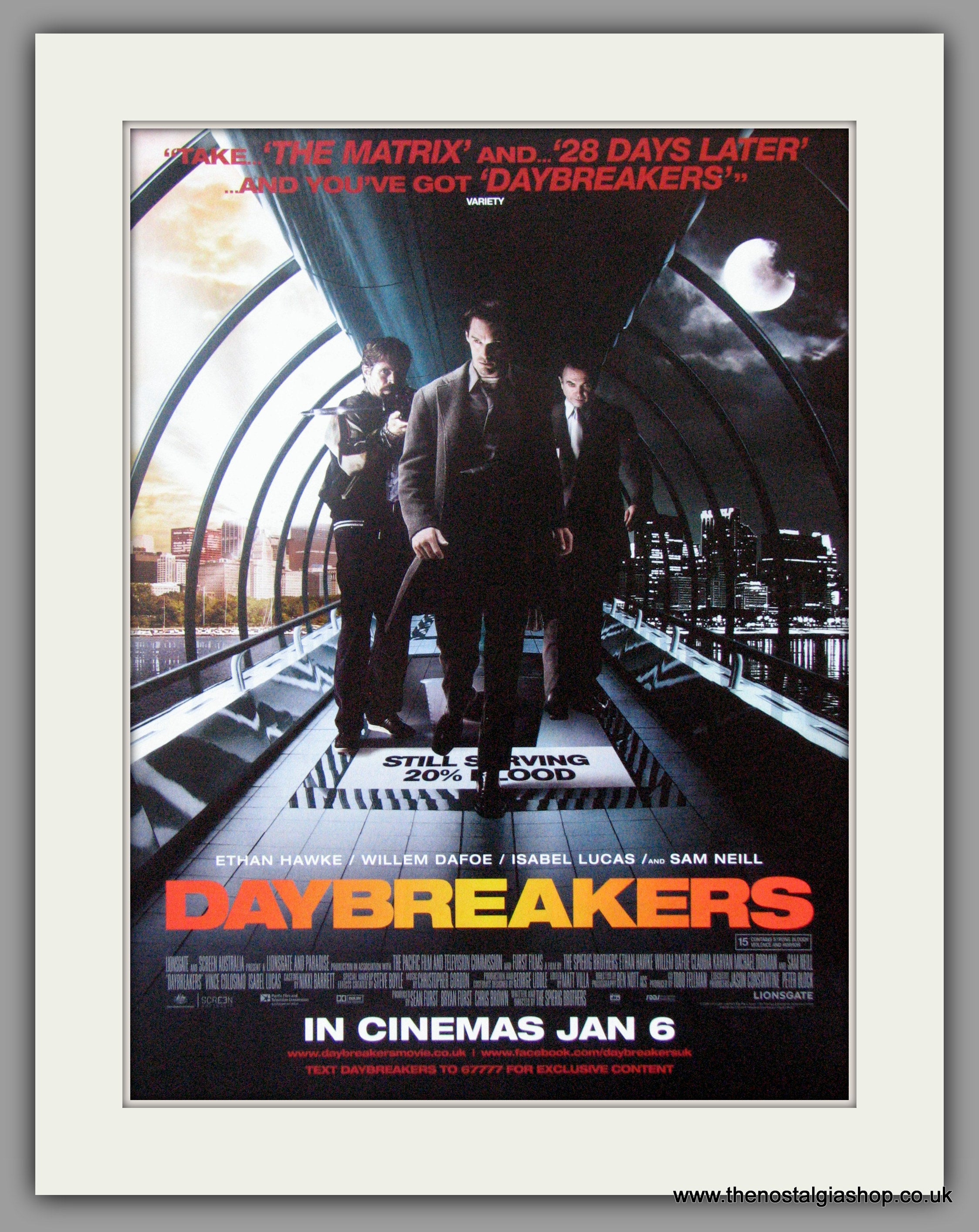 Daybreakers. Original advert 2010 (AD50670) – The Nostalgia Shop
