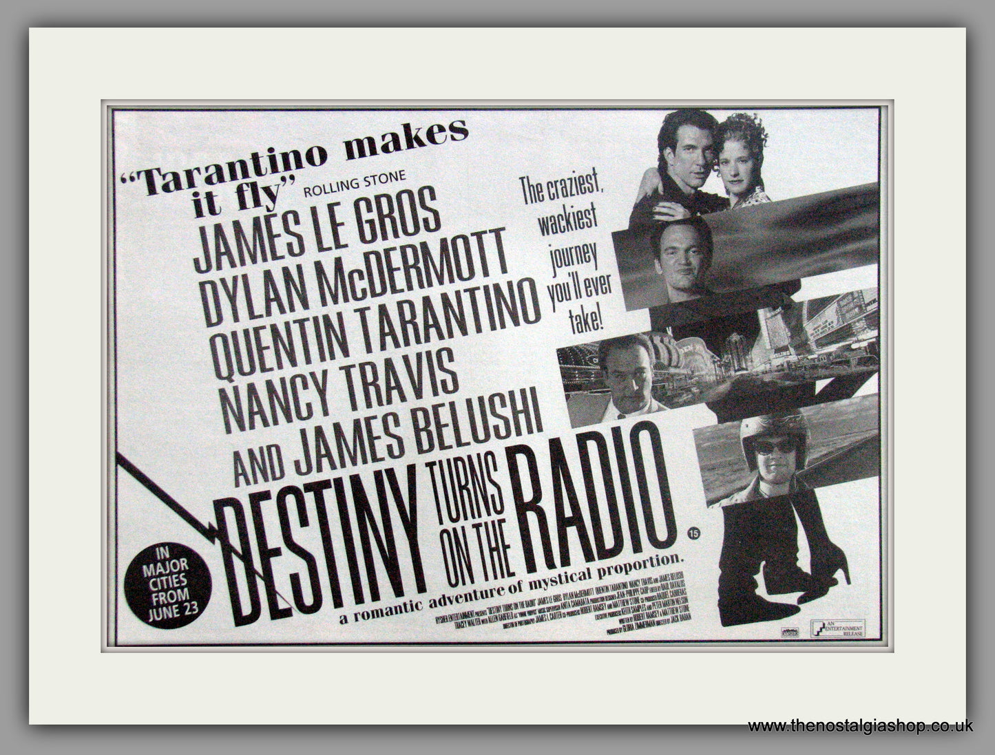 Destiny Turns On The Road. Original advert 1995 (AD50678)