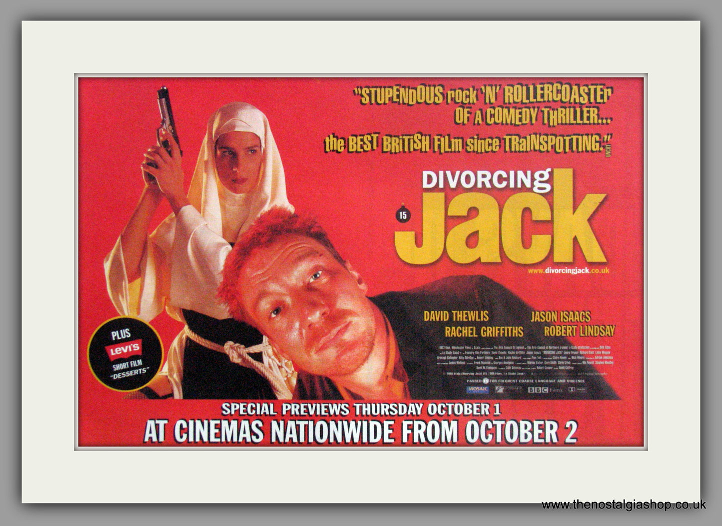 Divorcing Jack. Original advert 1998 (AD50680)