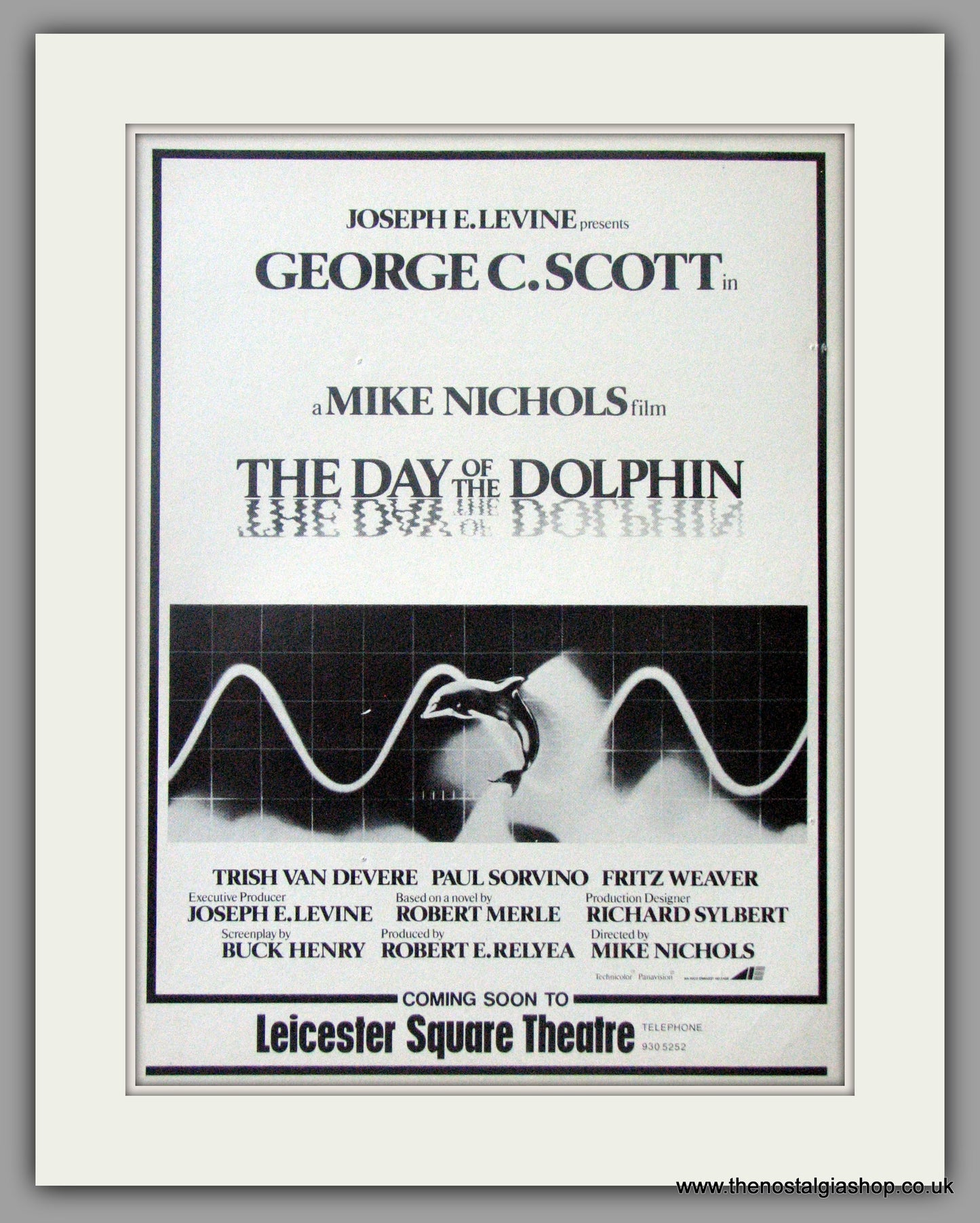 Day Of The Dolphin (The). Original advert 1974 (AD50689)