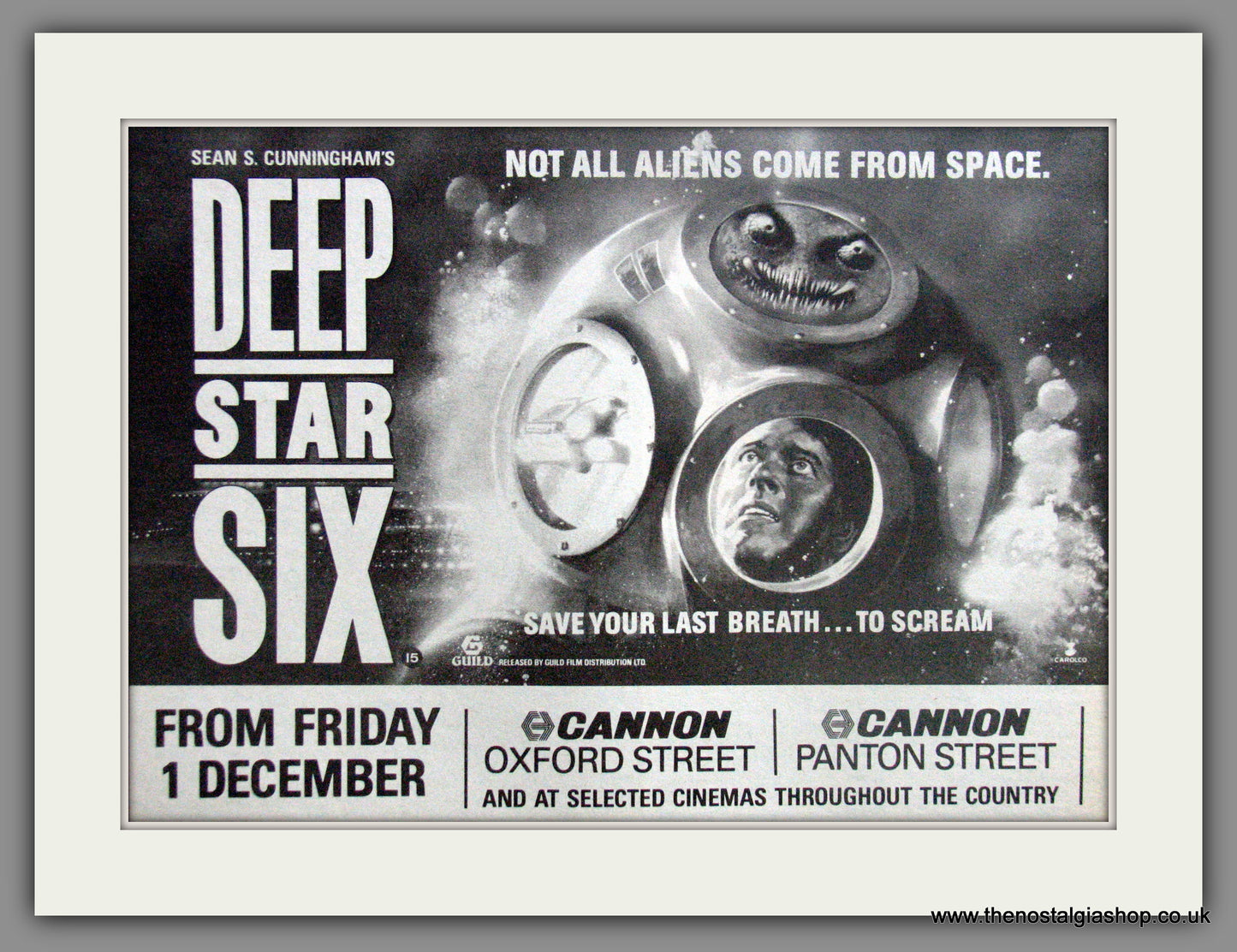 Deep Star Six. Original Advert 1989 advert (AD50697)