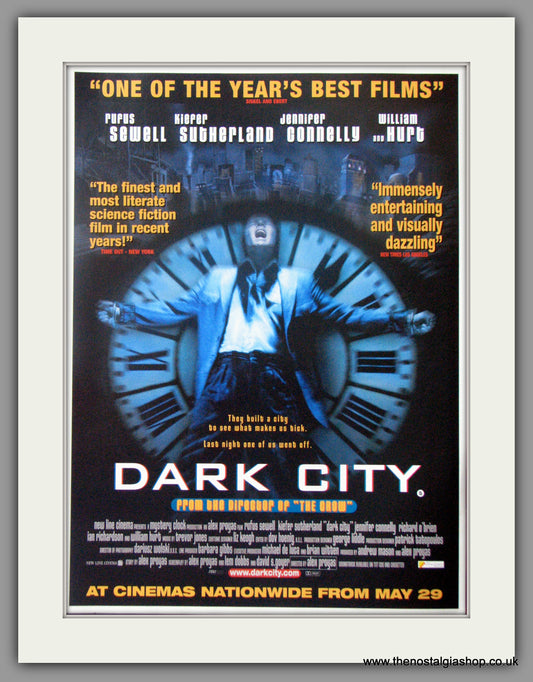 Dark City. Original Advert 1998 advert (AD50700)