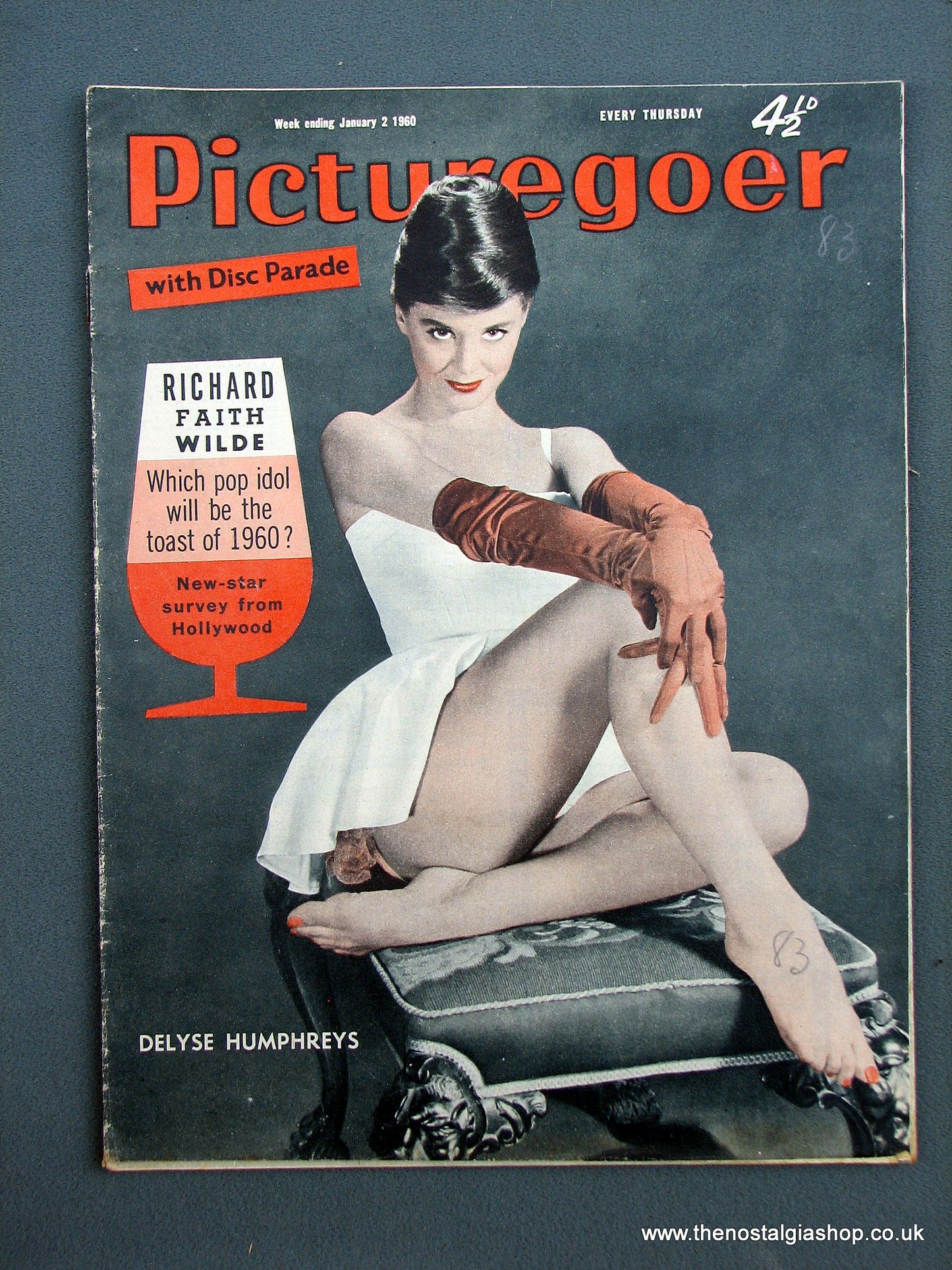 Picturegoer Magazine. Lot of 4 From 1960. (M180)