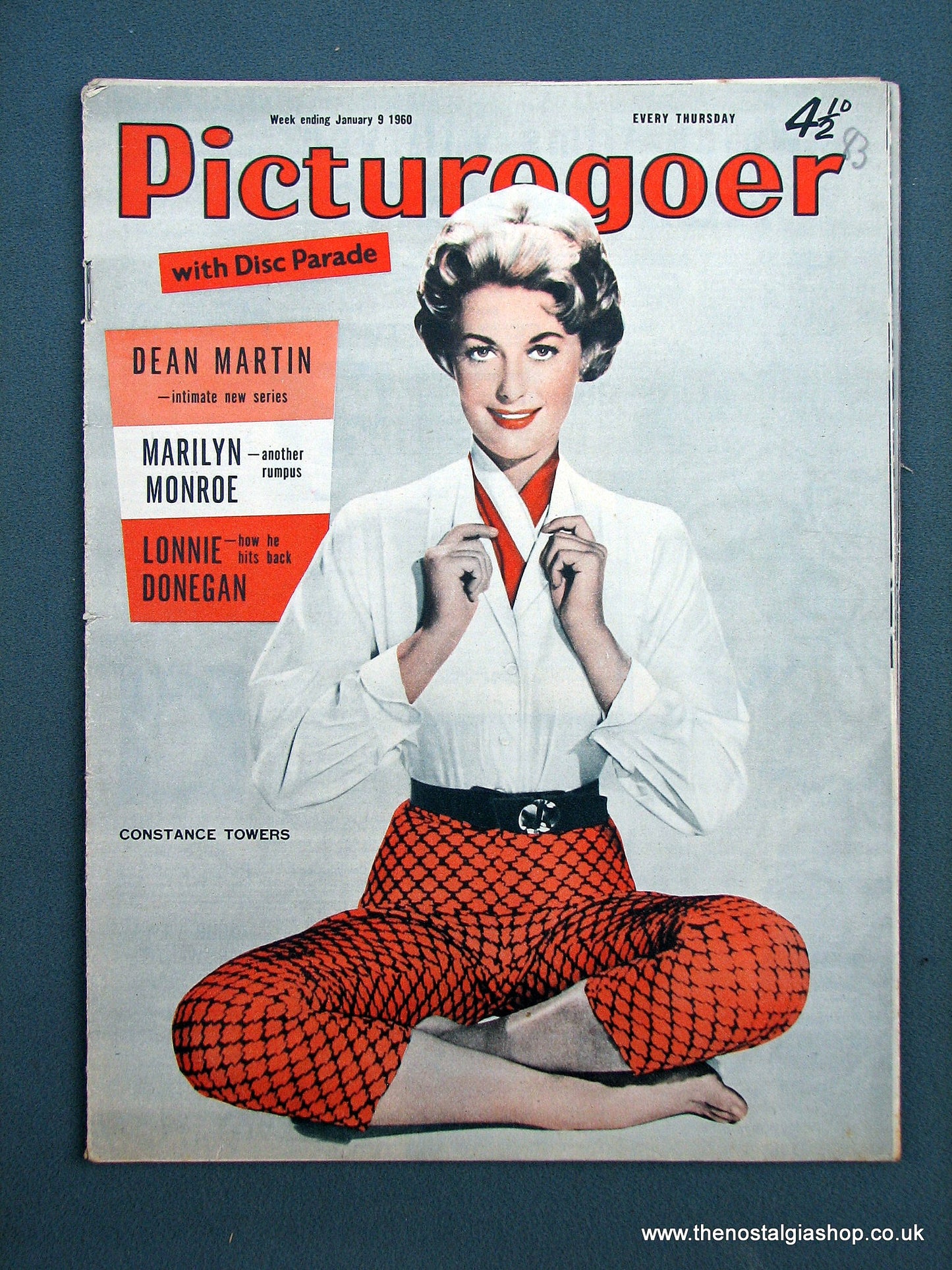Picturegoer Magazine. Lot of 4 From 1960. (M180)