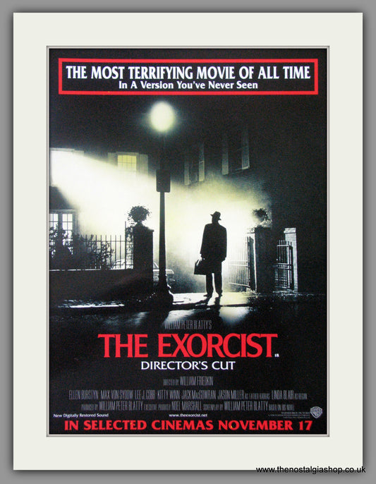 Exorcist (The) Director's Cut. Original Advert 2000 advert (AD50708)