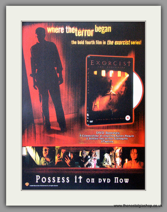 Exorcist (The) The Beginning. Original Advert 2004 advert (AD50710)