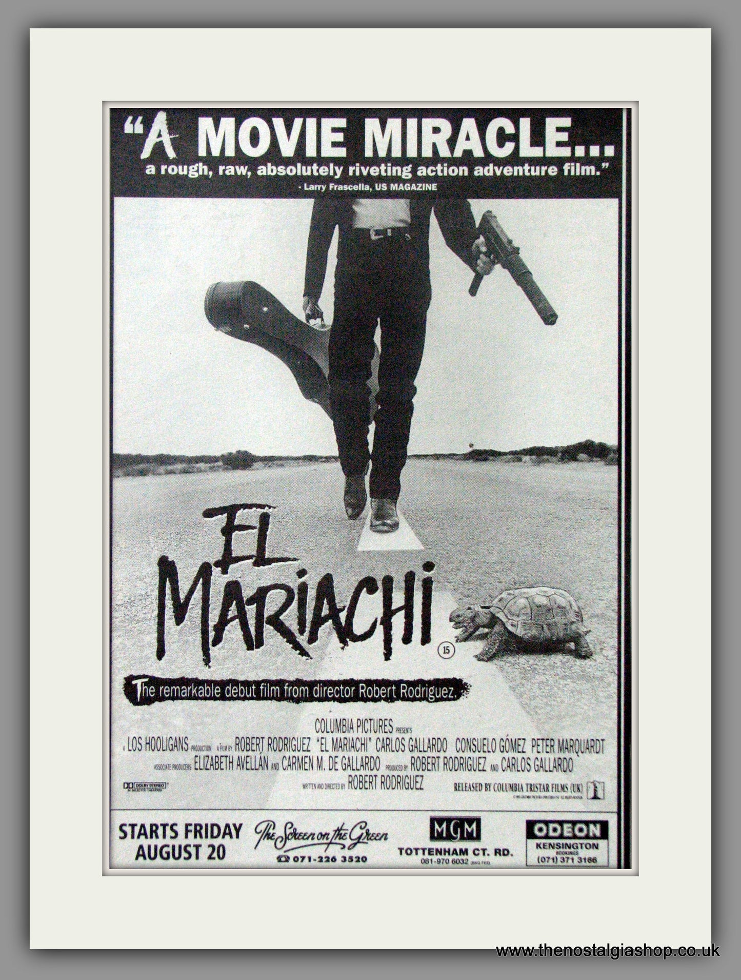 El Mariachi. Original Advert 1993 advert (AD50712)