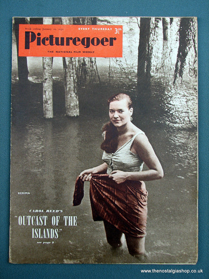 Picturegoer Magazine. Lot of 4 From 1949/52. (M182)