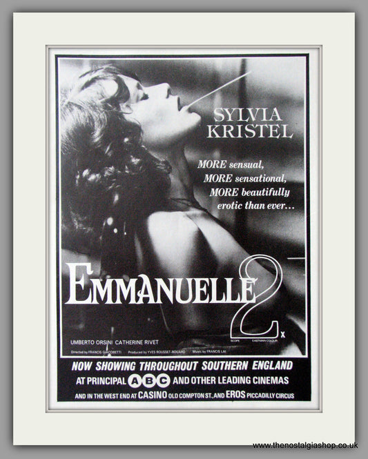 Emmanuelle 2. Original Advert 1976 advert (AD50717)