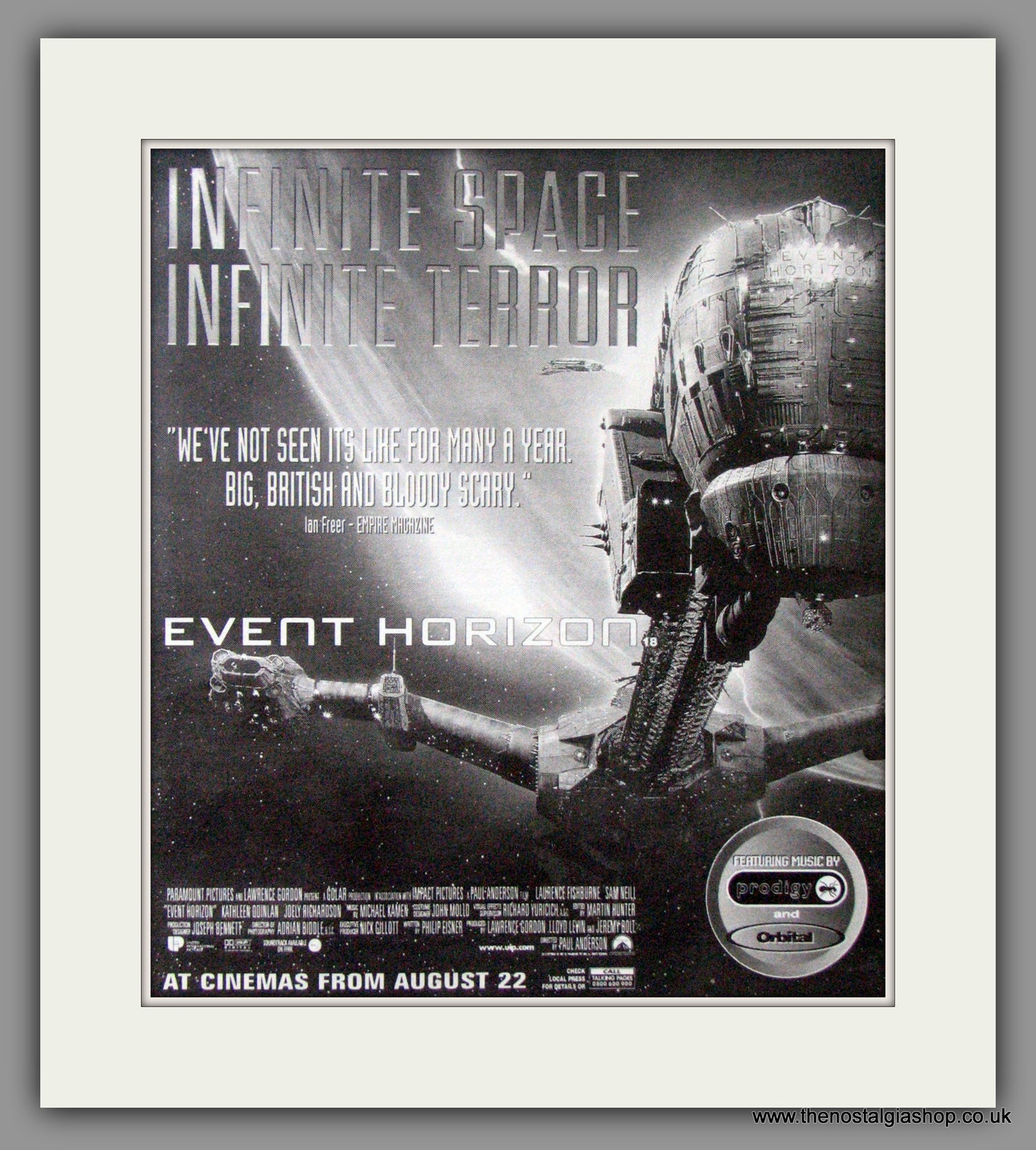 Event Horizon. Original Advert 1997  (AD50721)