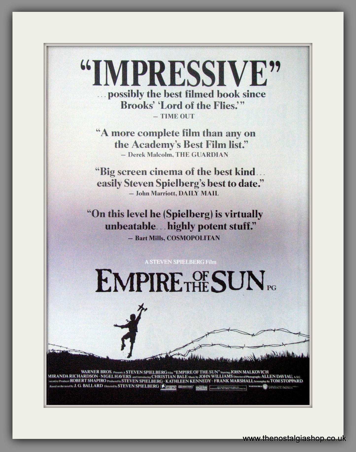 Empire Of The Sun Set of 2 Original Adverts 1998  (AD50723)