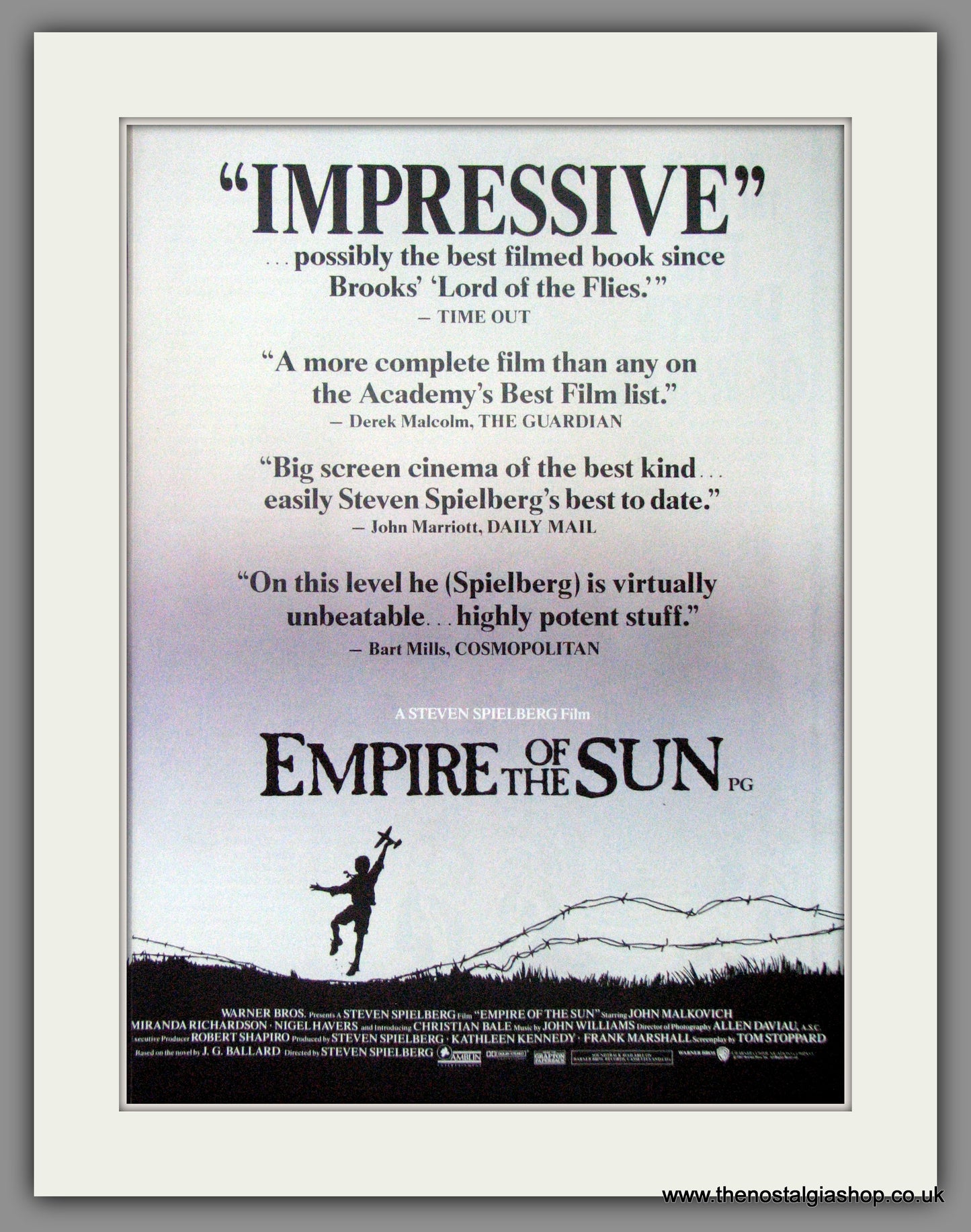 Empire Of The Sun Set of 2 Original Adverts 1998  (AD50723)