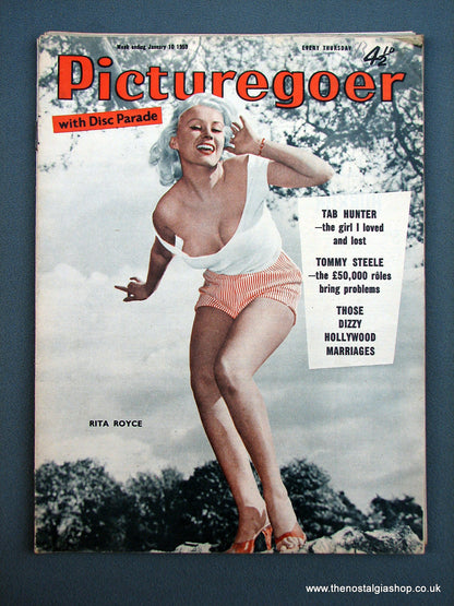 Picturegoer Magazine. Lot of 4 From 1959/60. (M184)
