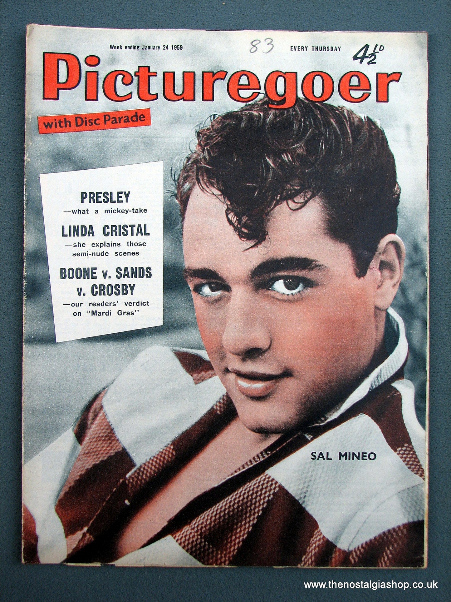 Picturegoer Magazine. Lot of 4 From 1959. (M185)