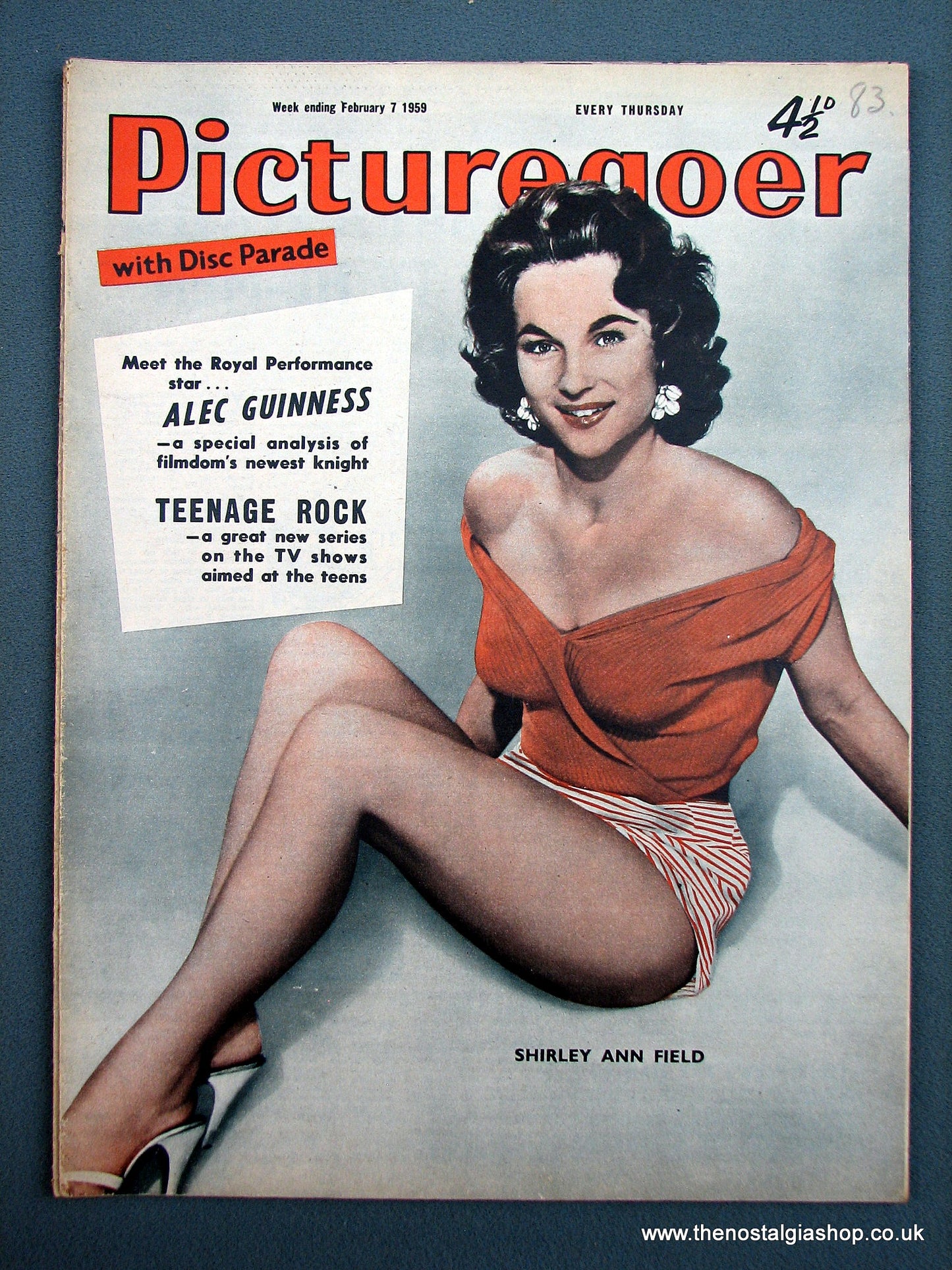 Picturegoer Magazine. Lot of 4 From 1959. (M185)