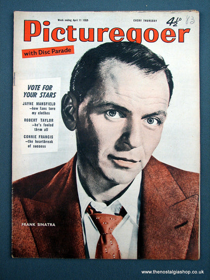 Picturegoer Magazine. Lot of 4 From 1959. (M186)