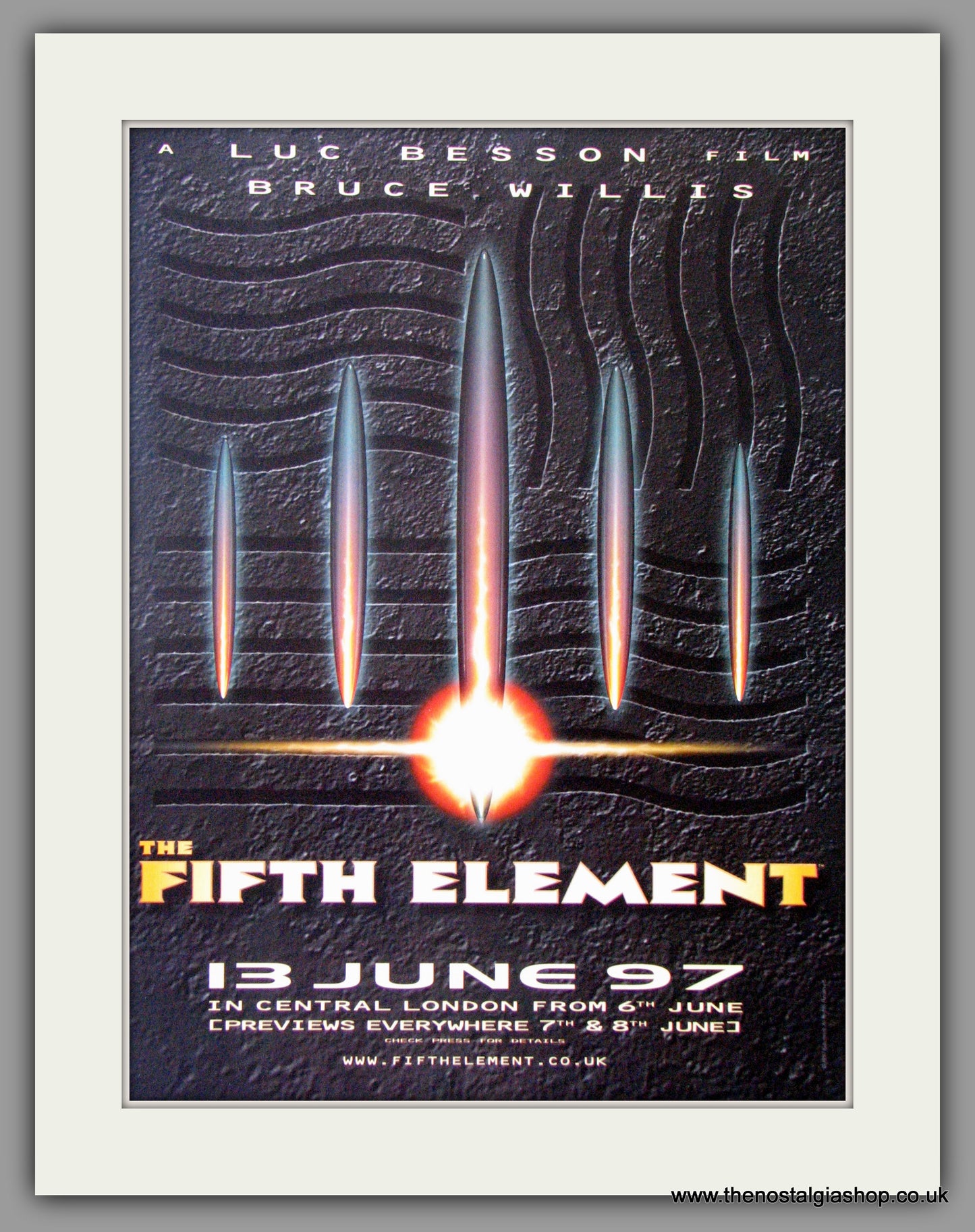Fifth Element (The). Original Advert 1997  (AD50742)