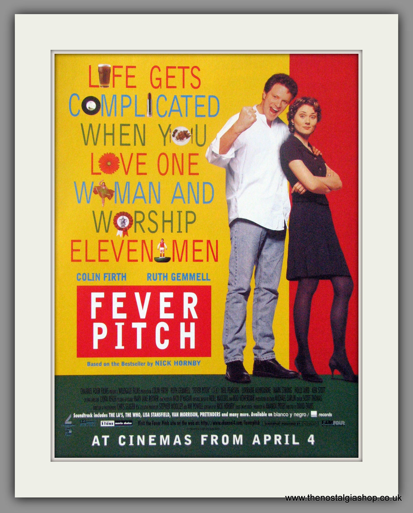Fever Pitch. Original Advert 1997  (AD50743)