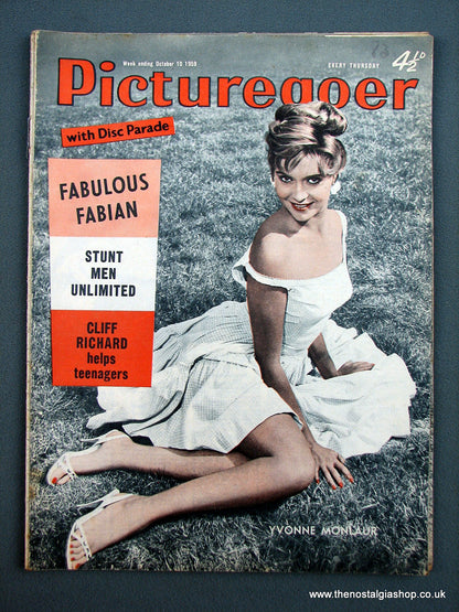 Picturegoer Magazine. Lot of 4 From 1959. (M189)