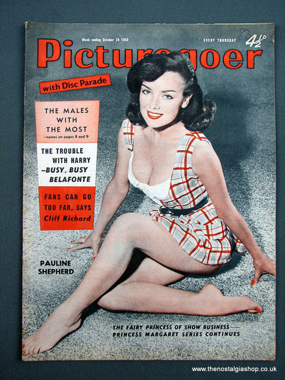 Picturegoer Magazine. Lot of 4 From 1959. (M189)