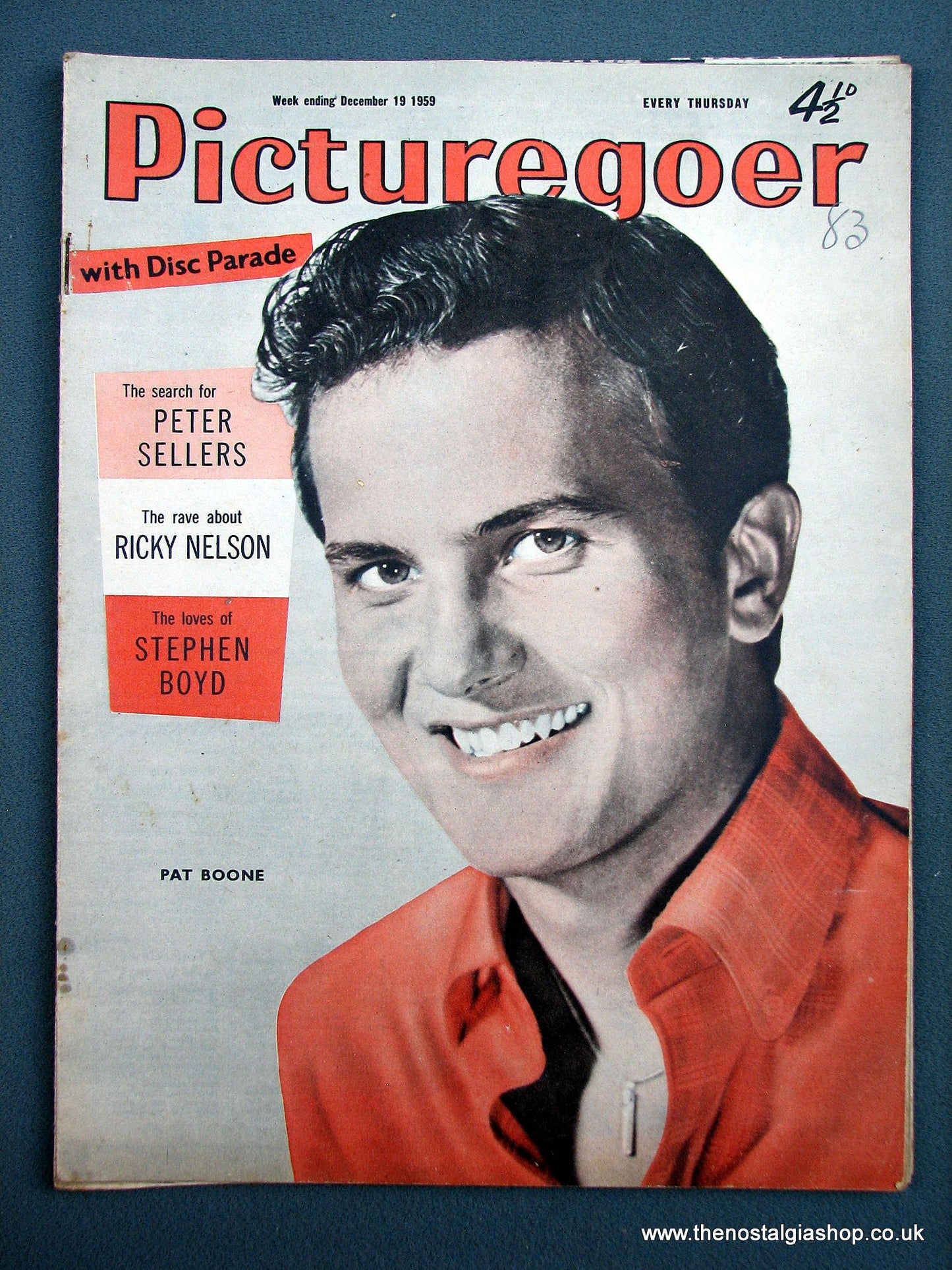 Picturegoer Magazine. Lot of 4 From 1959. (M190)