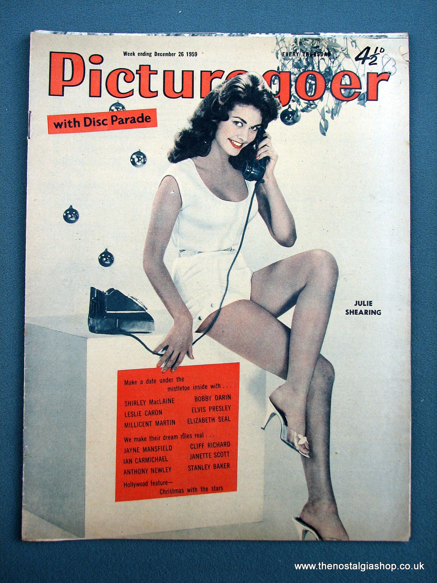 Picturegoer Magazine. Lot of 4 From 1959. (M190)