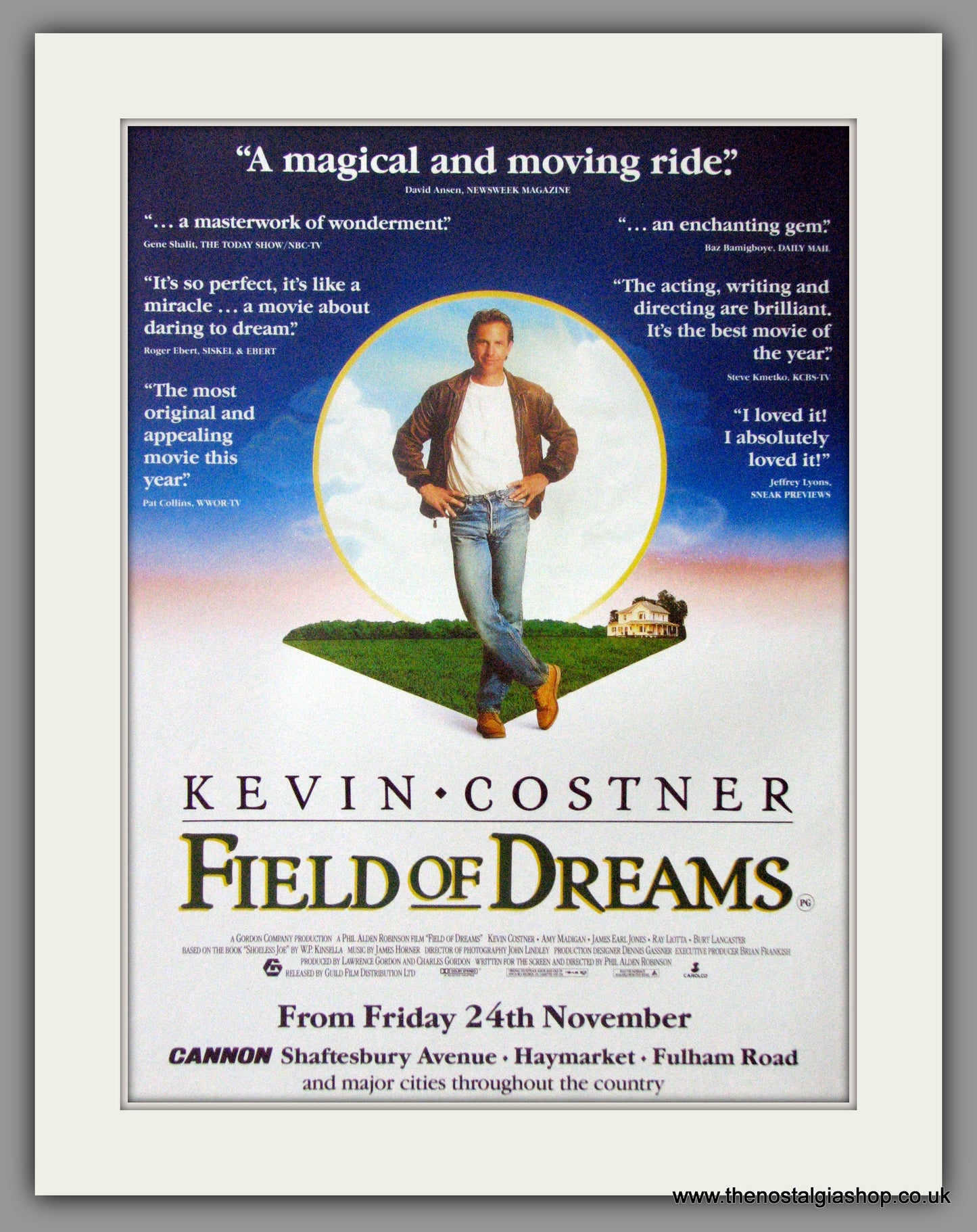 Field Of Dreams. Original Advert 1989  (AD50765)