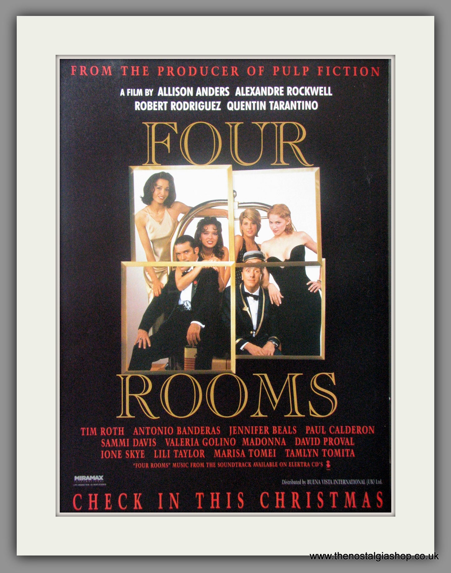 Four Rooms. Original Advert 1996 (ref AD50768)