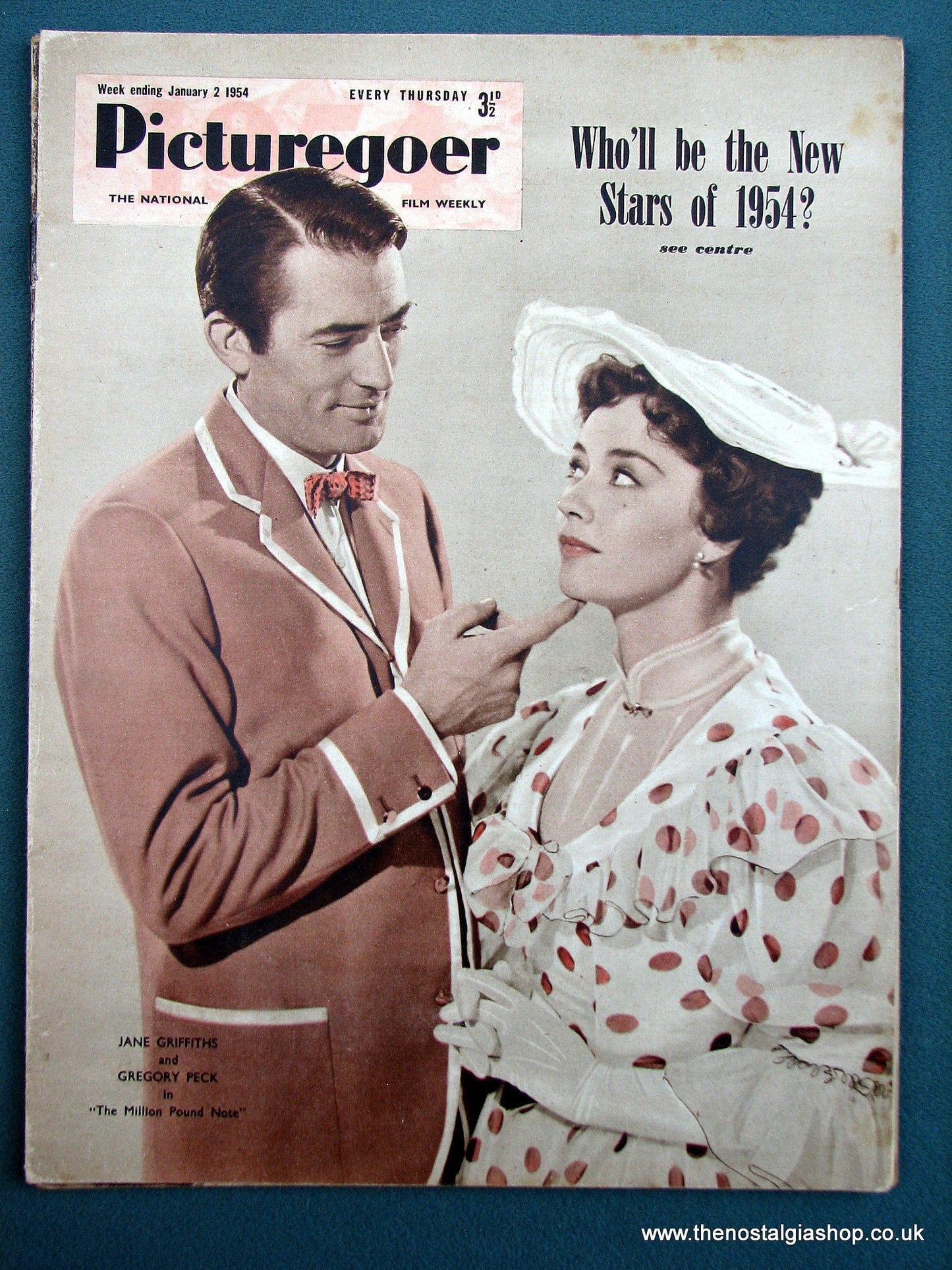 Picturegoer Magazine. Lot of 4 From 1954. (M193)